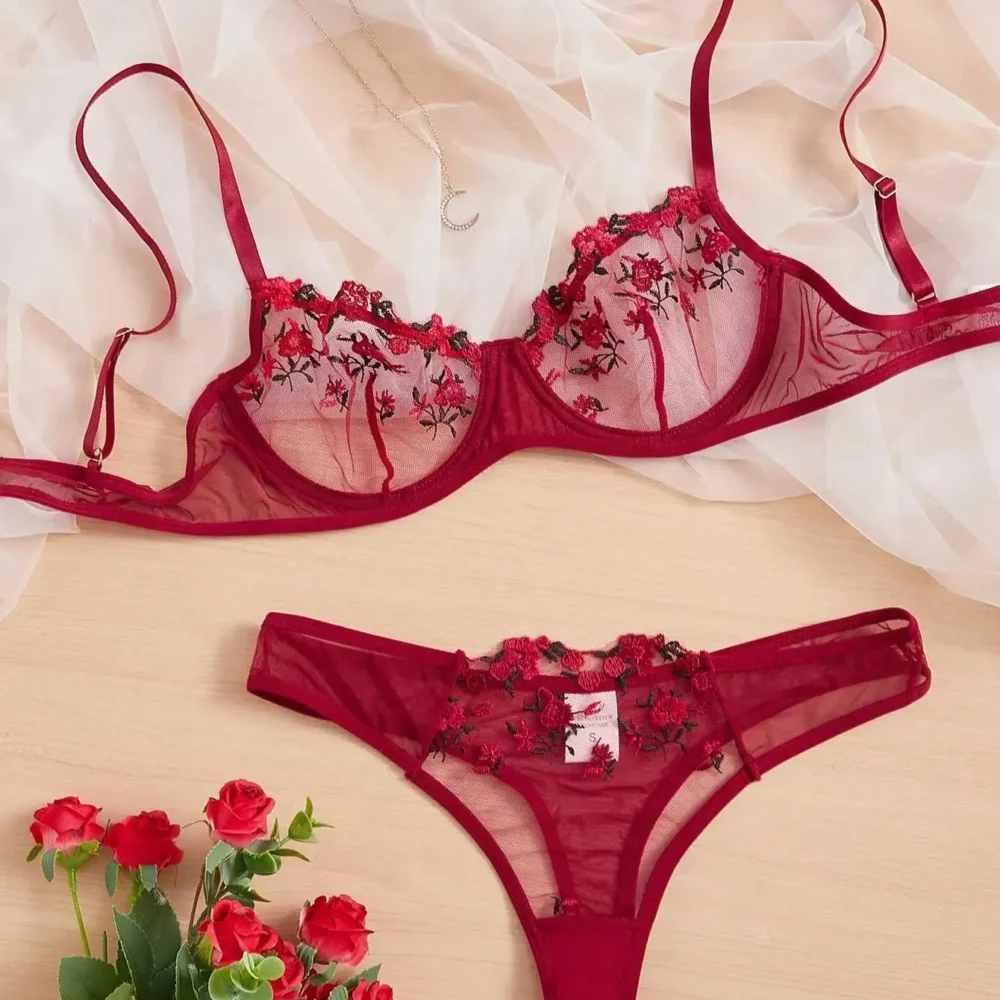 Lace Underwear Set