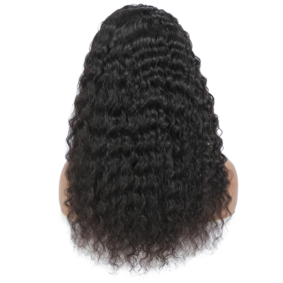 30 32Inch Deep Wave 13x4 13x6 HD Transparent Lace Frontal Wig Human Hair Water Curly 4x4 Lace Closure Wigs For Women Bling Hair