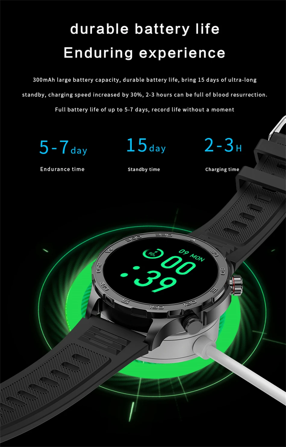 2024 New Bluetooth Call Smart Watch Men For Huawei AMOLED HD Large Screen Heart Rate NFC IP68 Waterproof GPS Sports Smart Watch