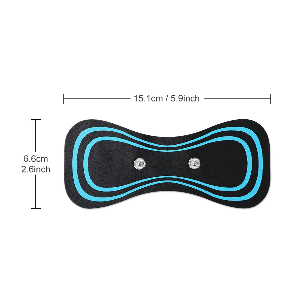 Mini Portable EMS Neck Massager Electric Neck Stretcher For Cervical Muscle Pain Relief And Shoulder Relaxation Massage Patch