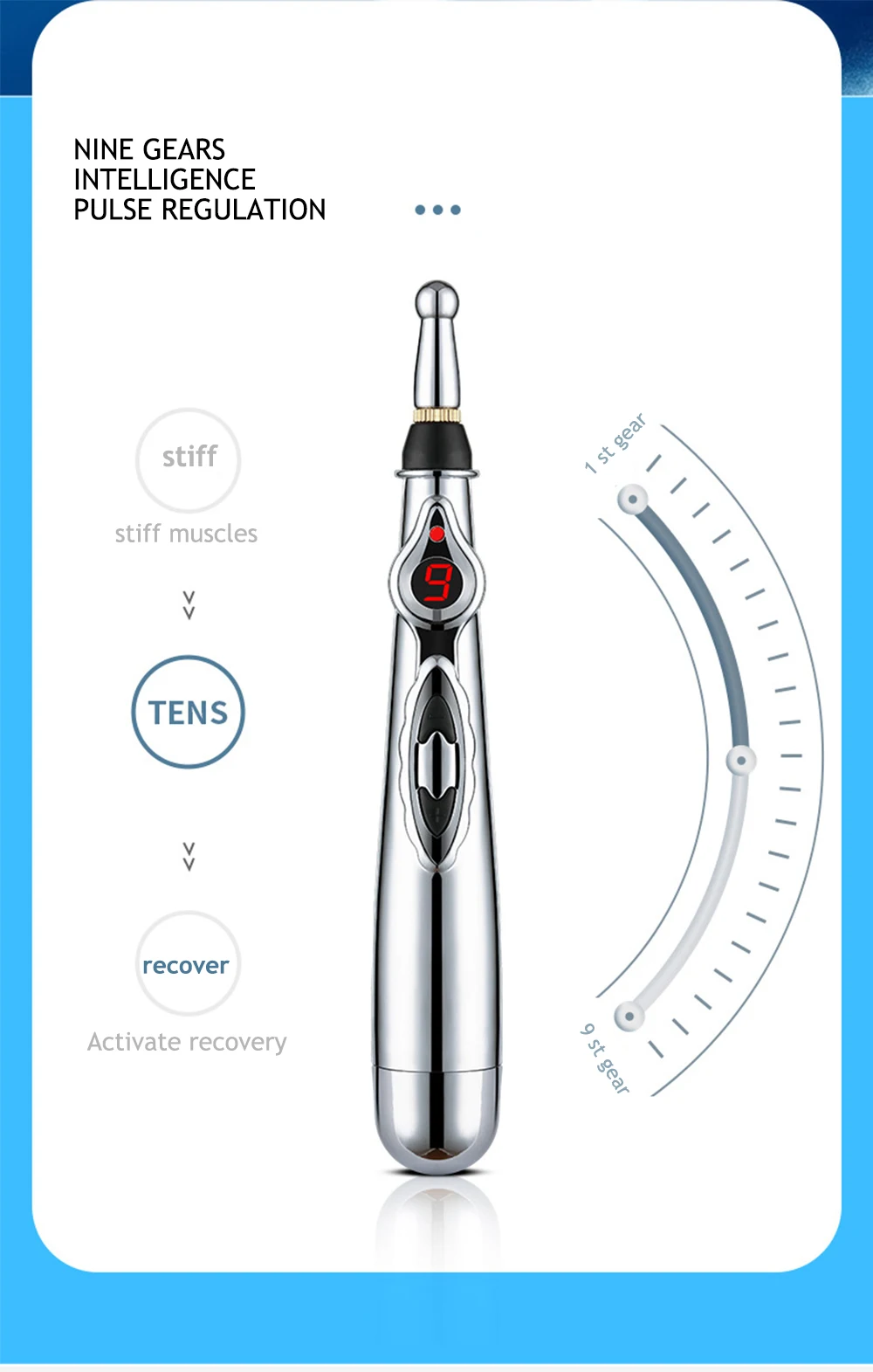 Electronic Acupuncture Pen Acupuncture Point Pen Acupuncture Point Pen Meridian Energy Meridian Pen Acupuncture Acup Massage Pen