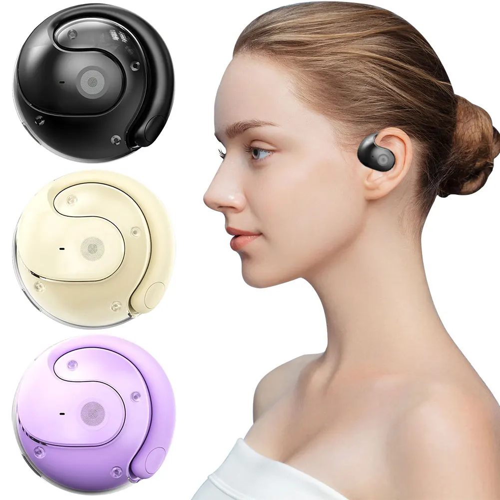 Wireless BT Translation Earbuds Real-time Translation Language Translation Device Voice Translator Earbuds for Travel Business