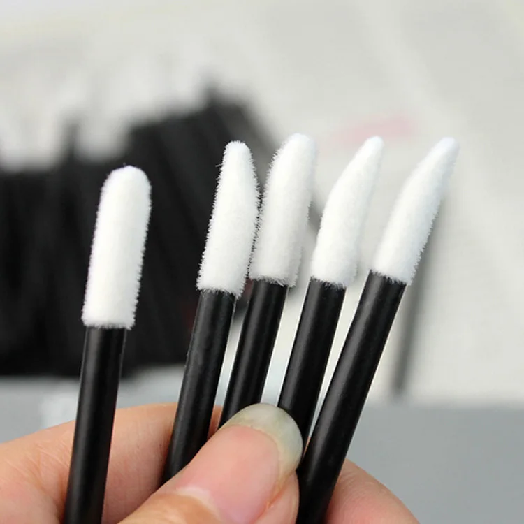 50/500/1000pcs Lip Brushes Makeup Mascara Wands Lipstick Micro Brushes Applicators Cleaner for Eyelash Extension Tools