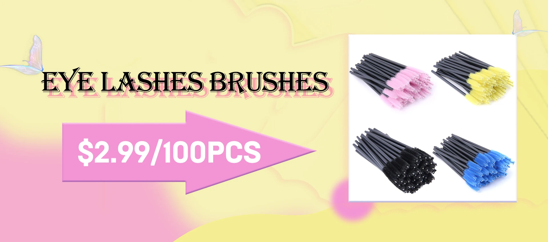 50/500/1000pcs Lip Brushes Makeup Mascara Wands Lipstick Micro Brushes Applicators Cleaner for Eyelash Extension Tools