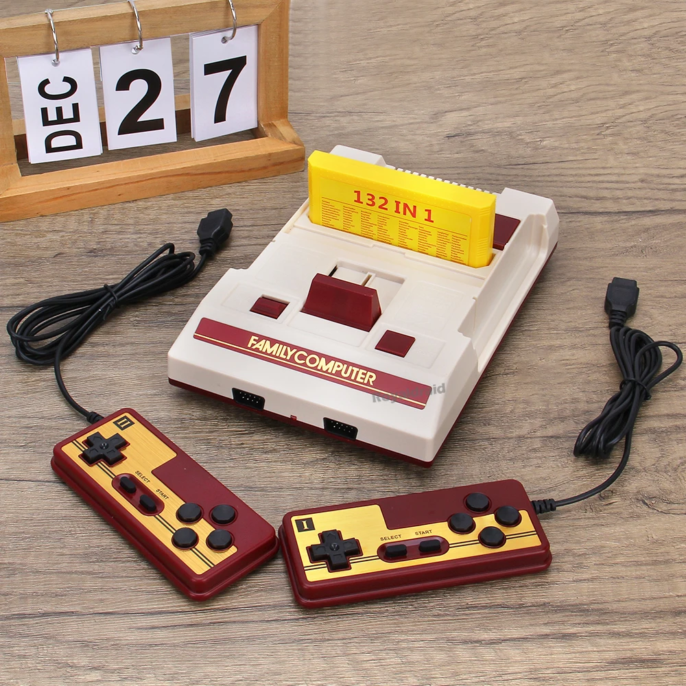 8 Bit Video Game Console Built in 500 Classic Games Family Computer TV Game Console Support Game Cartridge For FC Retro Gaming