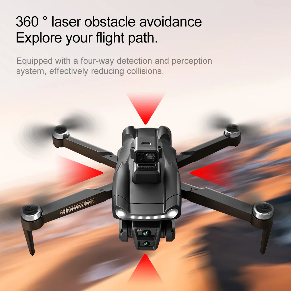 For Xiaomi V198GPS Drone ESC 8K Profesional HD Camera Brushless Obstacle Avoidance Aerial Optical Foldable Quadcopter Mini Dron