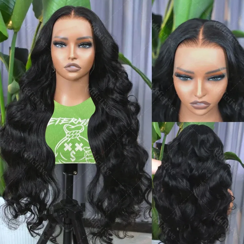 200 Density 13x6 Body Wave HD Transparent Lace Frontal Human Hair Wig 30 40 Inch 13x4 Lace Front Wigs Brazilian For Black woman